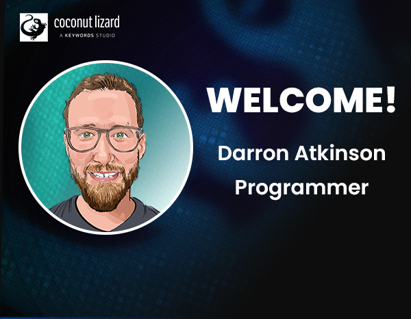 Coconut Lizard welcomes Darron Atkinson, Programmer to the team!